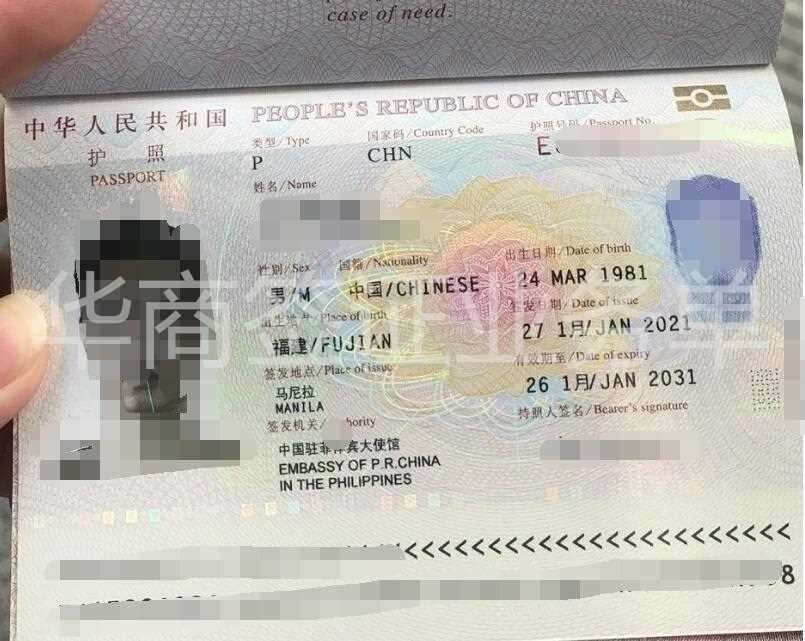 菲律賓補(bǔ)辦護(hù)照旅行證回國證明圖片樣式