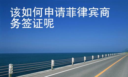 該如何申請(qǐng)菲律賓商務(wù)簽證呢