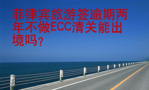 菲律賓旅游簽逾期兩年不做ECC清關(guān)能出境嗎
