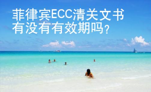 菲律賓ECC清關(guān)文書有沒有有效期嗎？