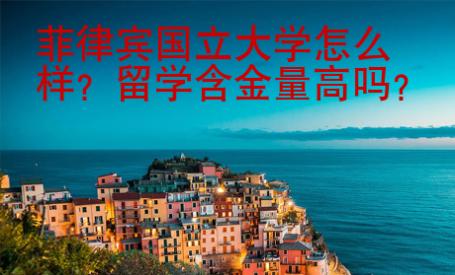 菲律賓國(guó)立大學(xué)怎么樣？留學(xué)含金量高嗎？