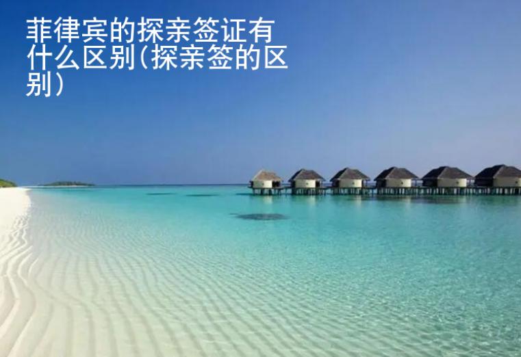 菲律賓的探親簽證有什么區(qū)別(探親簽的區(qū)別)