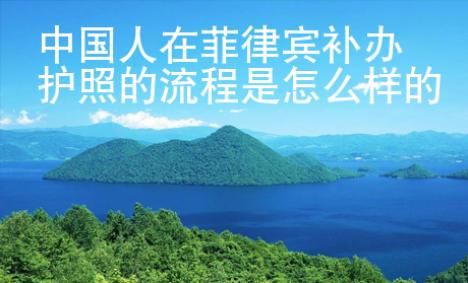 中國人在菲律賓<strong>補(bǔ)辦</strong>護(hù)照的流程是怎么樣的