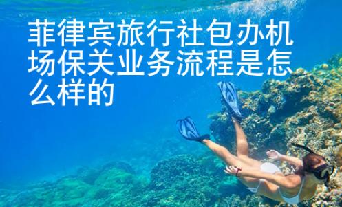 <strong>菲律賓</strong>旅行社包辦機(jī)場保關(guān)業(yè)務(wù)流程是怎么樣的