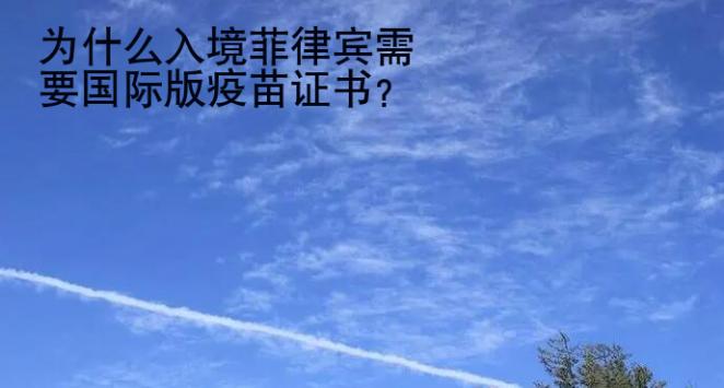 為什么入境菲律賓需要國(guó)際版疫苗證書(shū)？