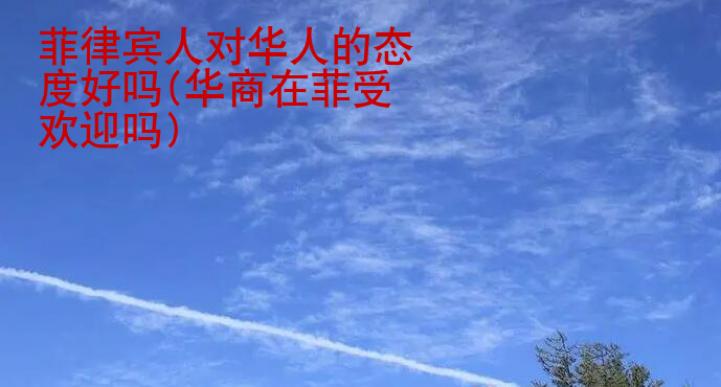 菲律賓人對華人的態(tài)度好嗎(華商在菲受歡迎嗎)