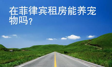 在菲律賓租房能養(yǎng)寵物嗎
