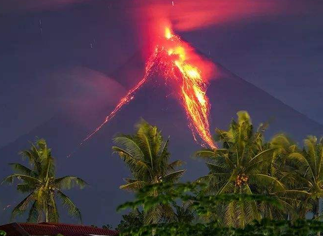 菲律賓最大的活火山